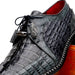 Marco Di Milano Caribe - Dark Gray Leather Dress Shoes