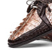 Marco Di Milano Caribe: Rustic White/Brown Leather Dress Shoe