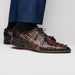 Marco Di Milano Caribe Rustic Orix Brown Leather Loafer