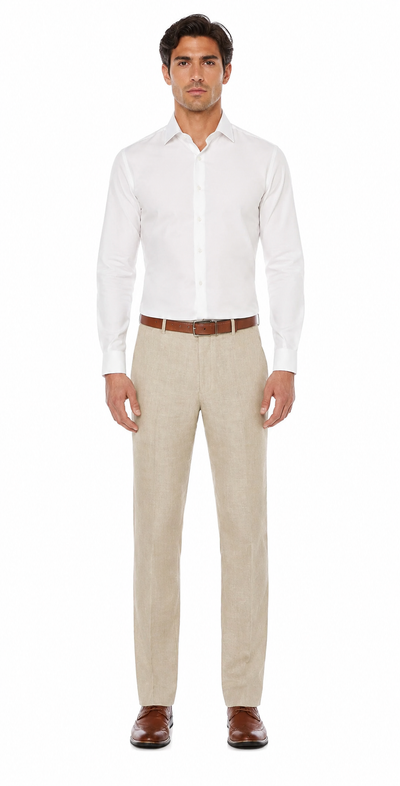 Mens Linen Beach Pants