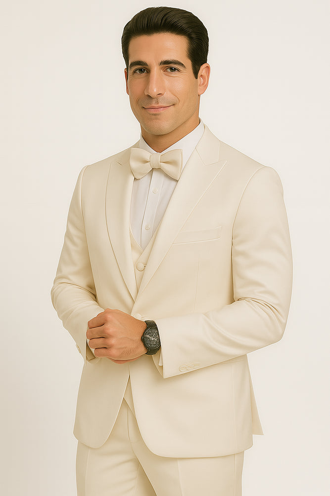 groomfit-Champagne-satin-tuxedo-ensemble