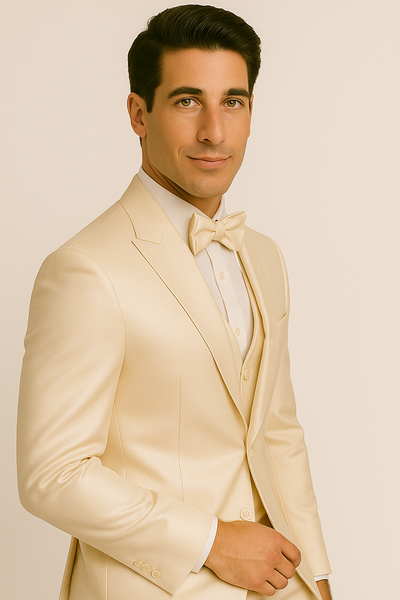 groomfit-Champagne-satin-tuxedo-ensemble