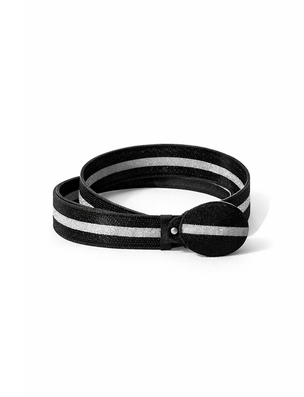 Cinto Vaquero Negro Black All-Over Genuine Stingray Rowstone Finish Belt