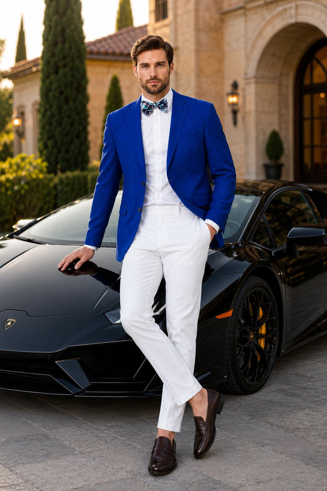 Mens Linen Blazer - Navy Linen Sport Coat - Summer Blazer