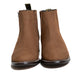 Los Altos Men's Toe Charro Short Boots Oval Nobuck Taupe - Nobuck Taupe
