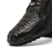 Marco_Di_Milano Crater Black: Luxury Leather Dress Shoe