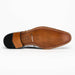 Marco Di Milano Criss Ostrich Quill Dress Oxfords Newspaper