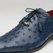 Marco Di Milano Criss Ostrich Quill Dress Oxfords Navy