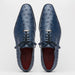 Marco Di Milano Criss Ostrich Quill Dress Oxfords Navy