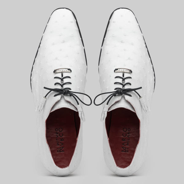 Marco Di Milano Criss White Leather Luxury Shoe