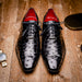 Marco Di Milano Criss Black Leather Loafers