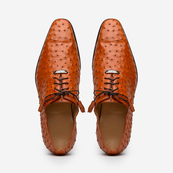 Marco_Di_Milano Criss Brandy Leather Loafers