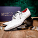 Marco Di Milano Criss White Leather Luxury Shoe