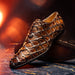 Marco_Di_Milano Olivieri: Clear Brown Leather Dress Shoe
