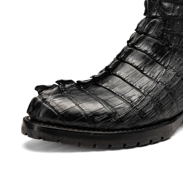 Marco_Di_Milano Marlboro Black Leather Oxfords
