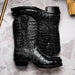 Marco_Di_Milano Marlboro Black Leather Oxfords