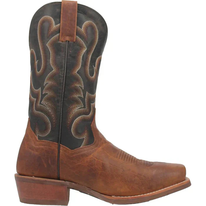 Dan Post Men's Richland Genuine Leather Square Toe Boots - Saddle
