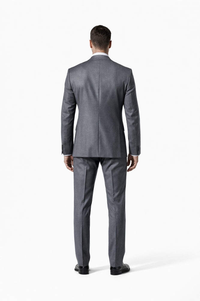 Daniel Craig Suit Mens Daniel Craig James Bond Grey 2 Button Notch Lapel Suit + Matching Shirt and tie package - Brand New Quality Suit