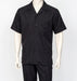 Dreams Mens Black Short Sleeve Walking Suit Daytona 256-00