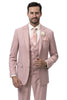 EJ Samuel Modern Fit™ Mauve Sharkskin Two-Button Suit - USA Men's Outlet