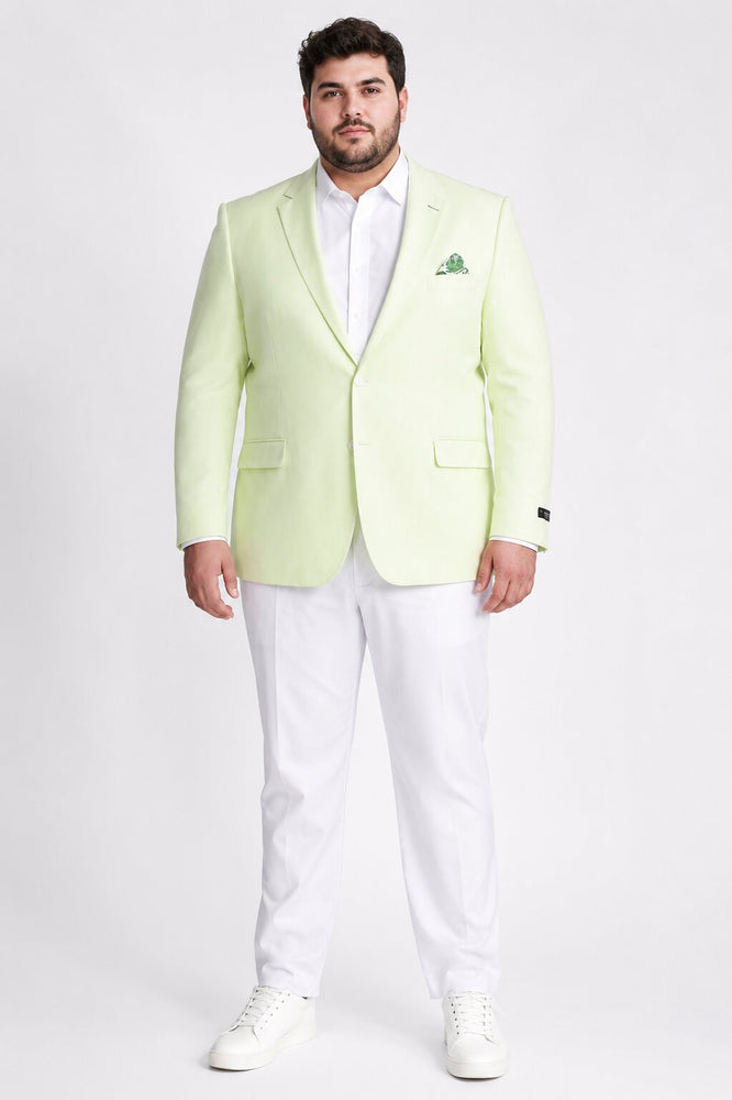 Mint Green Blazer - Light Green Blazer For Men