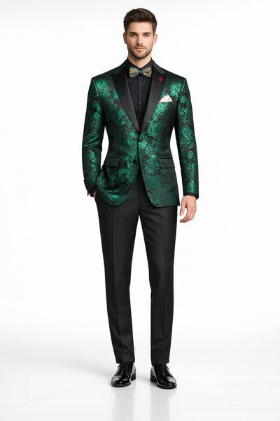 Emerald Green Prom Suit
