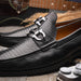 Marco_Di_Milano Enzo Black Leather Oxfords