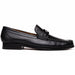Marco Di Milano Enzo Lizard Bit Loafers Black