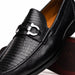 Marco Di Milano Enzo Lizard Bit Loafers Black
