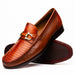 Marco Di Milano Enzo Cognac Leather Dress Shoe
