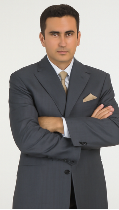 Dark Charcoal Suit