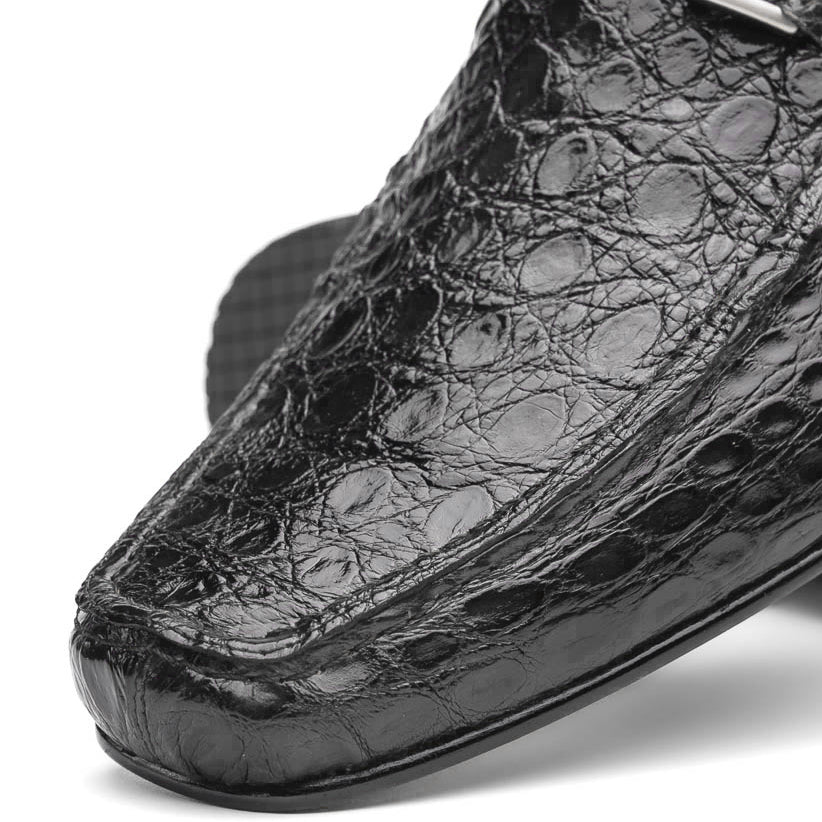 Marco Di Milano Fabro-Tin Gray Leather Loafers