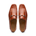 Marco Di Milano Fabro Lizard Bit Loafers Cognac