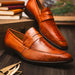 Marco_Di_Milano Fangio Cognac Leather Luxury Shoe