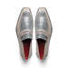 Marco_Di_Milano Fangio Gray Leather Loafers