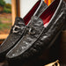 Marco Di Milano Ferrioni Black Leather Luxury Shoe