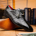 Marco_Di_Milano Fitipaldi Olive Leather Shoe
