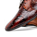 Marco Di Milano Fitipaldi: Rustic Cognac Leather Shoe