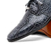 Marco Di Milano Fitipaldi Alligator Derby Grey