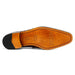 Marco Di Milano Fitipaldi Wine Leather Dress Shoe