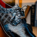 Marco Di Milano Fitipaldi: Rustic Navy Leather Loafers