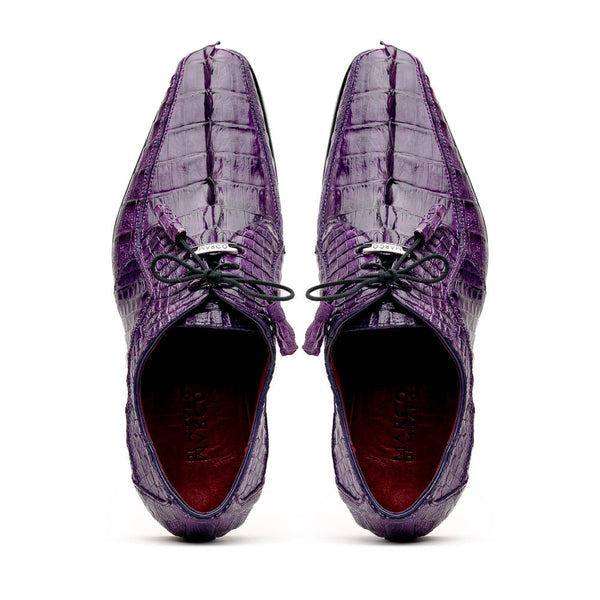 Marco Di Milano Cancun Purple Suede Loafers