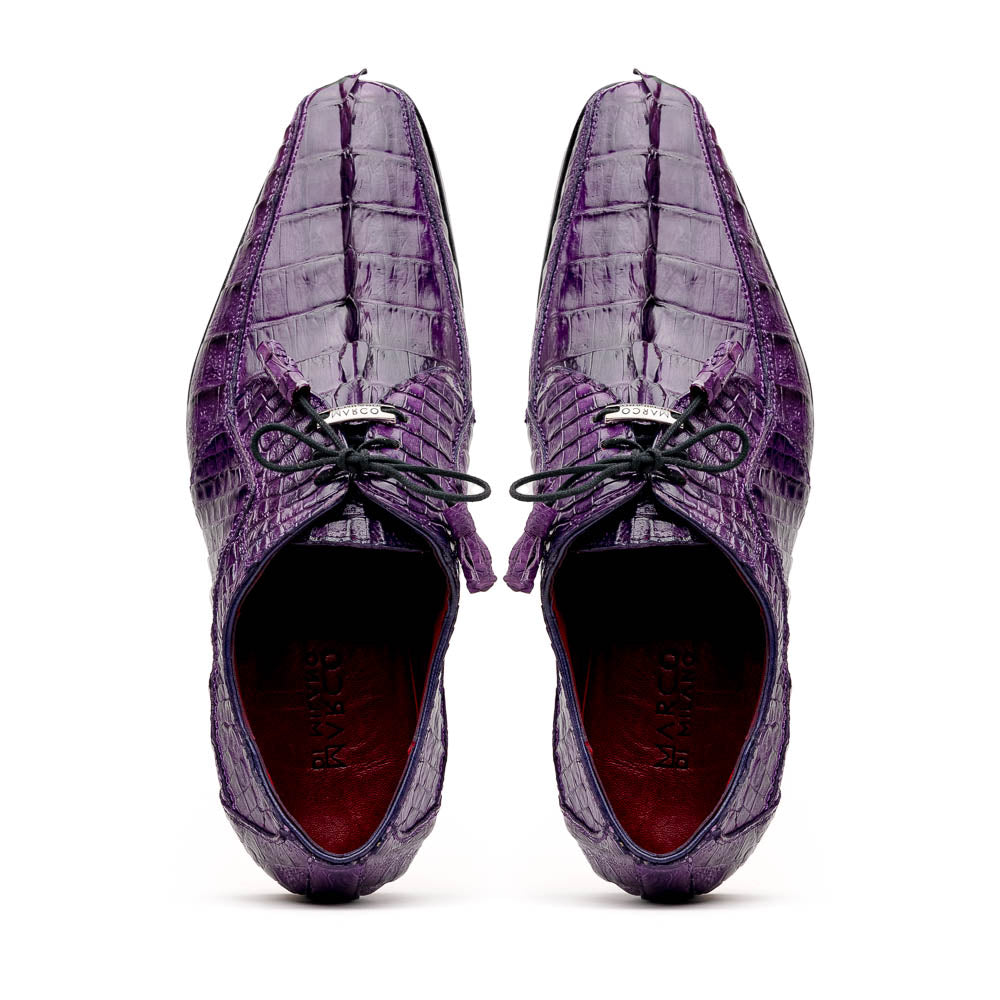 Marco Di Milano Cancun Purple Suede Loafers