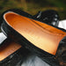 Zelli Franco Genuine Ostrich Quill Tassel Loafers in Black