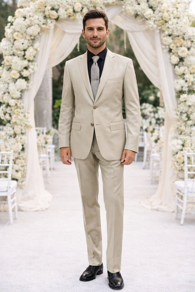 Galante Uomo Made in Italy Beige Suit