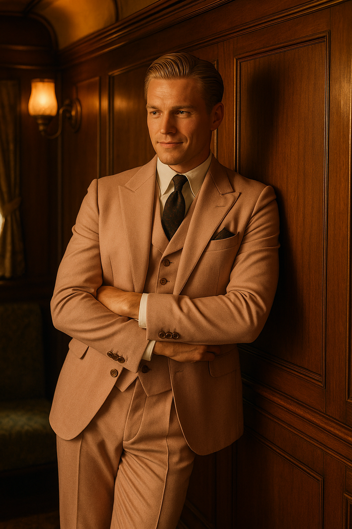 Great Gatsby Pink Suit