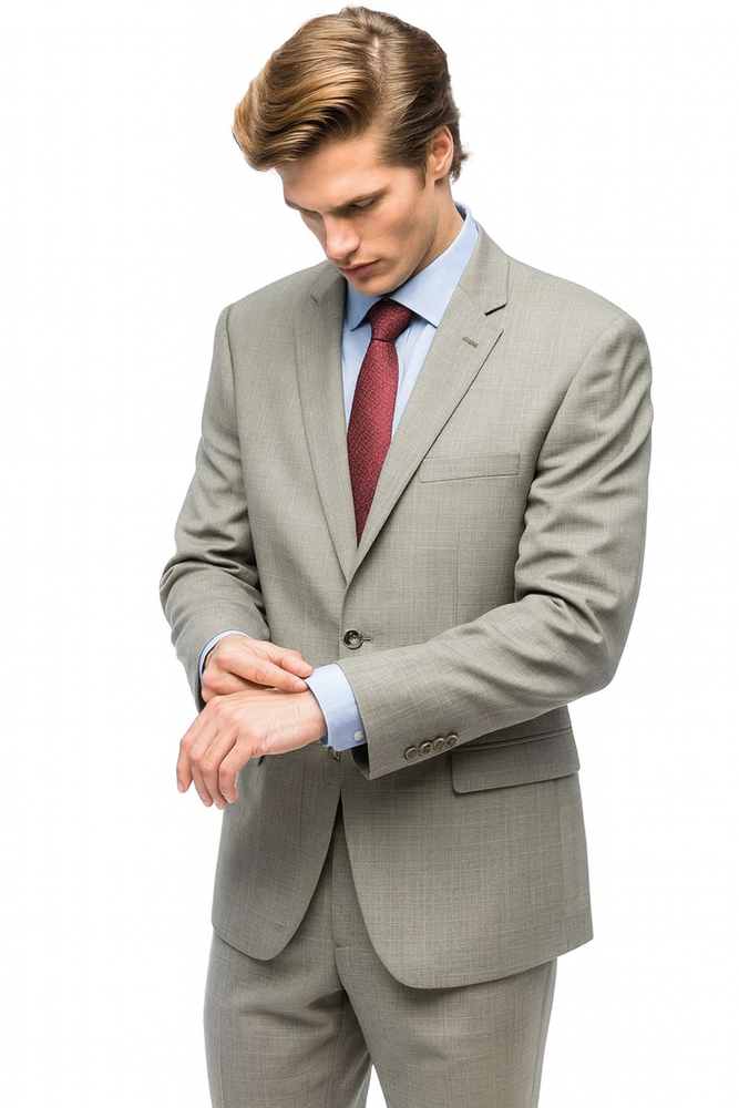 Giorgio Fiorelli Suit Men's Classic Plaid Authentic Giorgio Fiorelli Brand suits