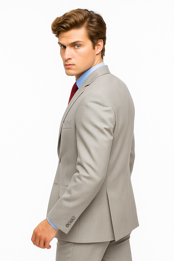 Giorgio Fiorelli Suit Men's Classic Plaid Two Buttons Authentic Giorgio Fiorelli Brand suits Flat Front Pants