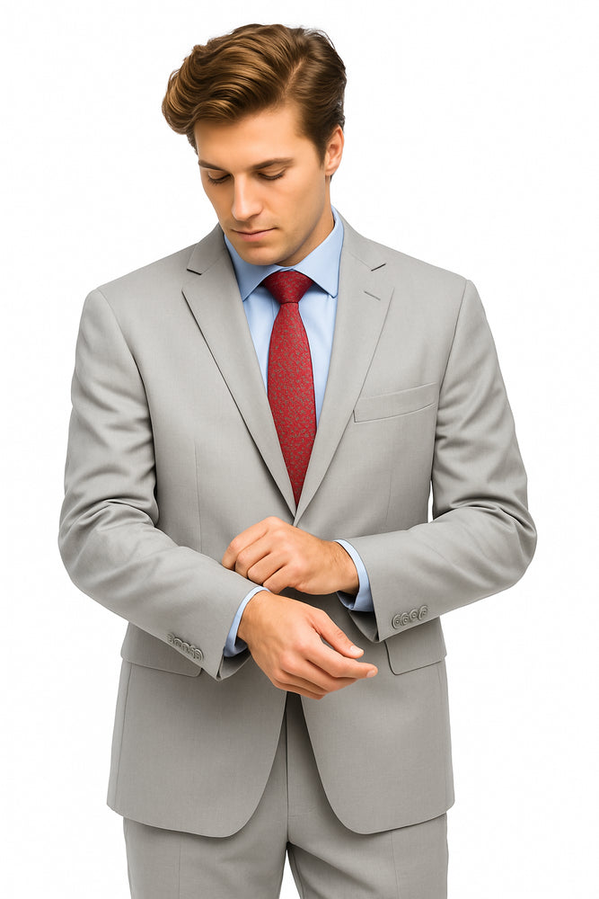 Giorgio Fiorelli Suit Men's Classic Plaid Two Buttons Authentic Giorgio Fiorelli Brand suits Flat Front Pants