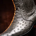 Marco Di Milano Giorgio Serpentine Gray Leather Luxury Shoe